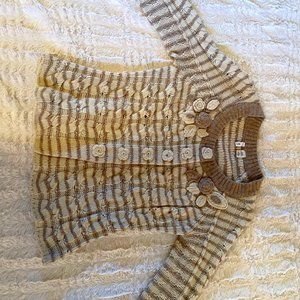 Junior's Adorable Wool Sweater  (Brand Moth by Anthropologie)   3/4 SLEEVE